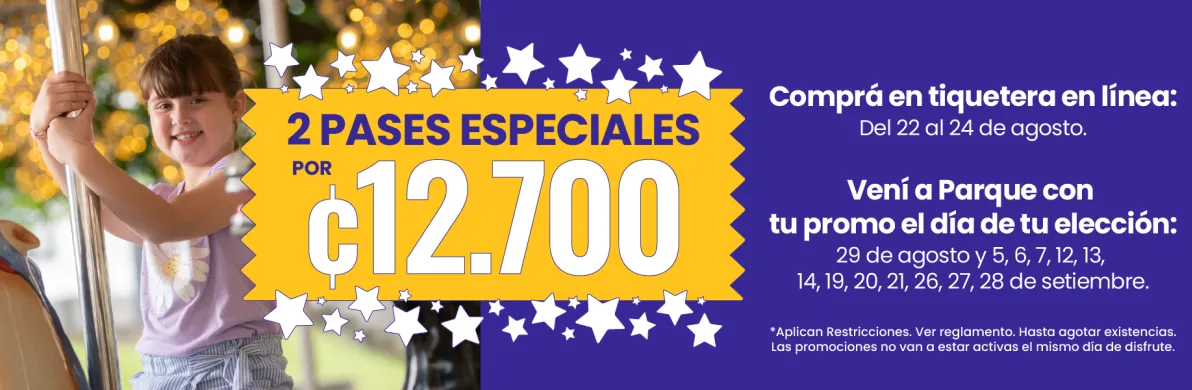 Banner promo 2x1 (22 - 25 agosto)