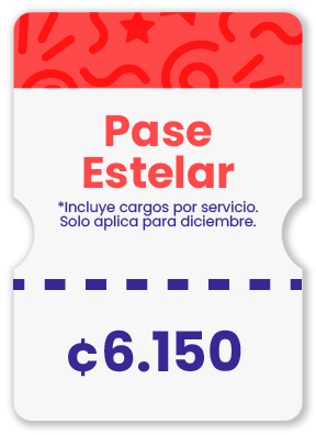 Tiquete precio Pase Estelar 2025